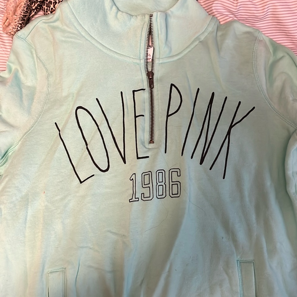 Mint VS Pink Quarter zip